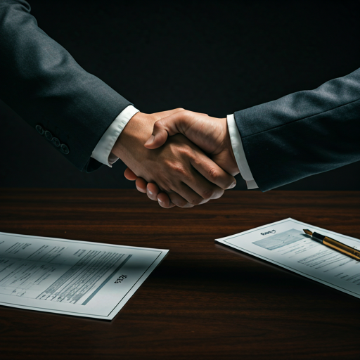 Executive handshake