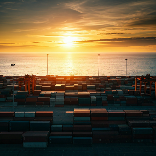 Container shipping terminal