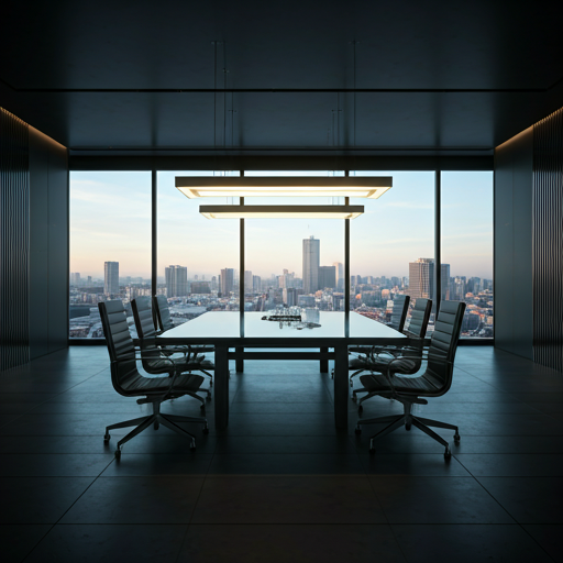 Modern meeting room