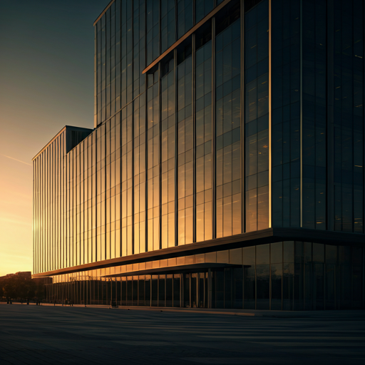 Financial district architecture